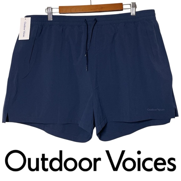 Outdoor Voices Pants - OUTDOOR VOICES Doing Things 2.5 Shorts XXXL